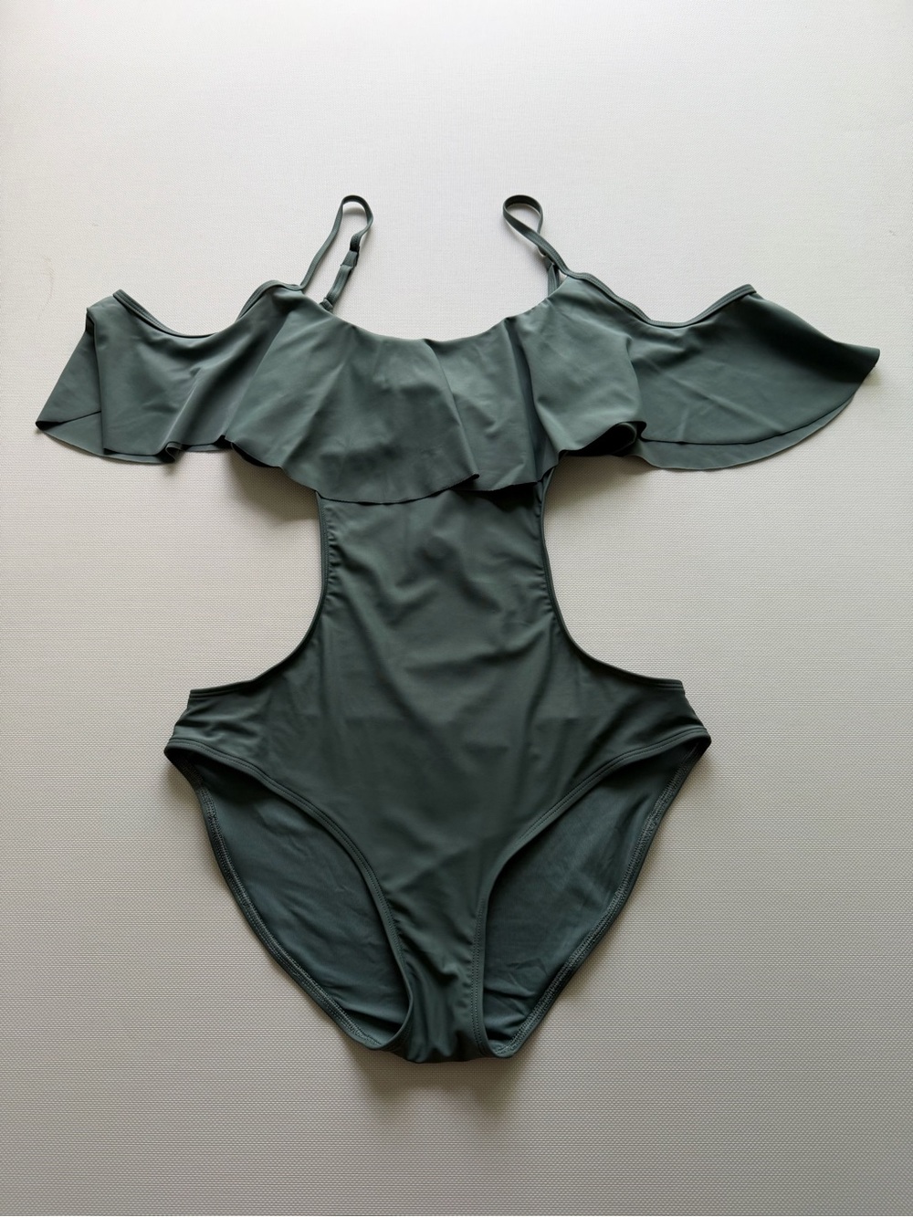 aerie Olive Green One-Piece Swimsuit